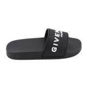 Sliders Givenchy , Black , Dames