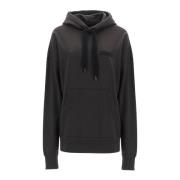 Oversized Hoodie met Logo Borduursel Isabel Marant , Black , Dames