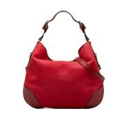 Pre-owned Leather gucci-bags Gucci Vintage , Red , Dames