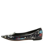 Pre-owned Leather flats Dolce & Gabbana Pre-owned , Blue , Dames