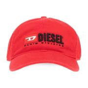 Corry-Div-Wash baseball ap Diesel , Red , Heren