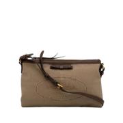 Pre-owned Canvas prada-bags Prada Vintage , Brown , Dames