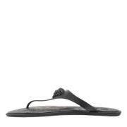 Pre-owned Rubber flats Versace Pre-owned , Black , Dames