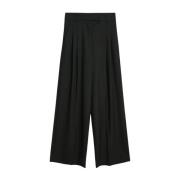 Wide Trousers By Herenne Birger , Black , Dames