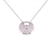 Pre-owned White Gold necklaces Cartier Vintage , Gray , Dames