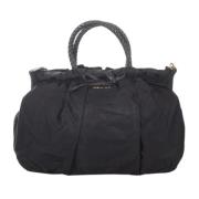 Pre-owned Nylon handbags Prada Vintage , Black , Dames