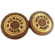 Pre-owned Metal hermes-jewelry Hermès Vintage , Brown , Dames