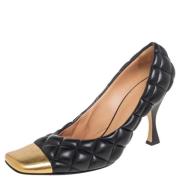 Pre-owned Leather heels Bottega Veneta Vintage , Black , Dames