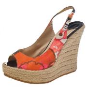 Pre-owned Canvas sandals Jimmy Choo Pre-owned , Multicolor , Dames