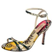Pre-owned Fabric sandals Valentino Vintage , Multicolor , Dames