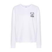 Witte Sweaters voor Ondergoed Moschino , White , Dames