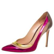 Pre-owned Leather heels Gianvito Rossi Pre-owned , Pink , Dames