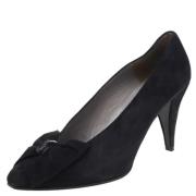 Pre-owned Suede heels Dior Vintage , Black , Dames