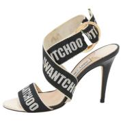 Pre-owned Fabric sandals Jimmy Choo Pre-owned , White , Dames