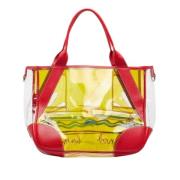 Pre-owned Vinyl prada-bags Prada Vintage , Yellow , Dames