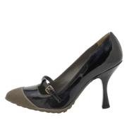 Pre-owned Leather heels Miu Miu Pre-owned , Black , Dames