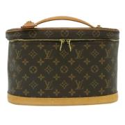 Pre-owned Canvas louis-vuitton-bags Louis Vuitton Vintage , Brown , Da...