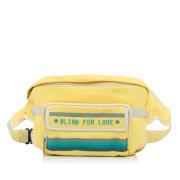 Pre-owned Canvas crossbody-bags Gucci Vintage , Yellow , Dames