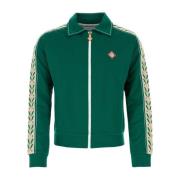 Smaragdgroene Sweatshirt Casablanca , Green , Heren