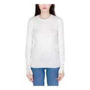 Longsleeve gebreide trui Guess , White , Dames