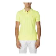 Gele Polo Shirt U.s. Polo Assn. , Yellow , Heren