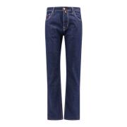 Blauwe Slim Fit Jeans Jacob Cohën , Blue , Heren