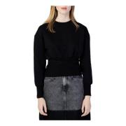 Klassieke Zwarte Sweatshirt met Lange Mouwen Calvin Klein Jeans , Blac...