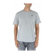 Grijze Print Korte Mouw T-Shirt North Sails , Gray , Heren