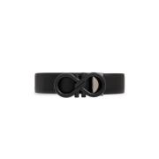 Omkeerbare Riem Salvatore Ferragamo , Black , Heren