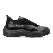Zwarte Gumboy Sneakers Valentino Garavani , Black , Heren