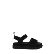 Flat Sandals UGG , Black , Dames