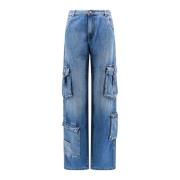 Blauwe Wide Leg Jeans 3X1 , Blue , Dames