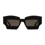 Luxe zwarte zonnebril voor vrouwen Kuboraum , Black , Dames