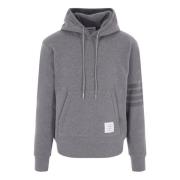 Grijze Wollen Trui met 4bar Detail Thom Browne , Gray , Heren