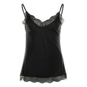 Zwarte Tesset Tops Est'Seven , Black , Dames