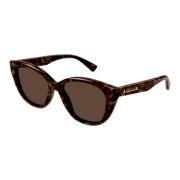 Gg1588S 002 Zonnebril Gucci , Brown , Dames