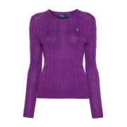 Stijlvolle Sweaters Polo Ralph Lauren , Purple , Dames