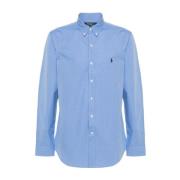 Sport Lange Mouw Shirt Ralph Lauren , Blue , Heren