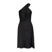 Razal een-schouder jurk in satijn Zadig & Voltaire , Black , Dames