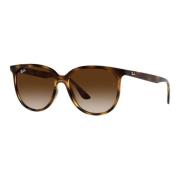 Gradient Bruine Zonnebril Rb4378 Ray-Ban , Brown , Dames