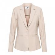 Comfort Twill Blazer &Co Woman , Beige , Dames