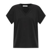 Jolia T-shirt met logo IRO , Black , Dames