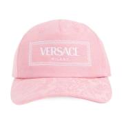 Baseballpet met logo Versace , Pink , Dames