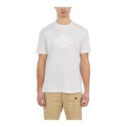 Katoenen T-Shirt Dsquared2 , White , Heren