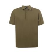 Groene Polo Shirt - Regular Fit Herno , Green , Heren