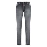 Cool-Guy Jeans met Logo Label Dsquared2 , Gray , Heren