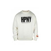 Witte Katoenen Sweatshirt met Hpny Logo Heron Preston , White , Heren