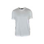 Wit Katoenen T-Shirt Loro Piana , White , Heren
