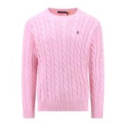 Round-neck Knitwear Polo Ralph Lauren , Pink , Heren
