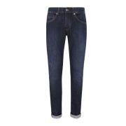 Blauwe George Broek Dondup , Blue , Heren